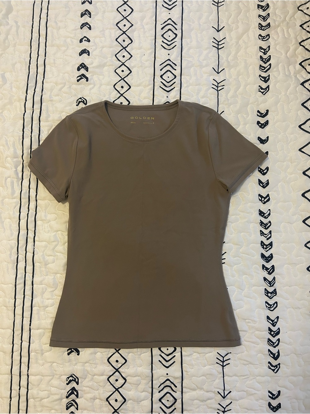Aritzia Golden - Butter Essential T-Shirt